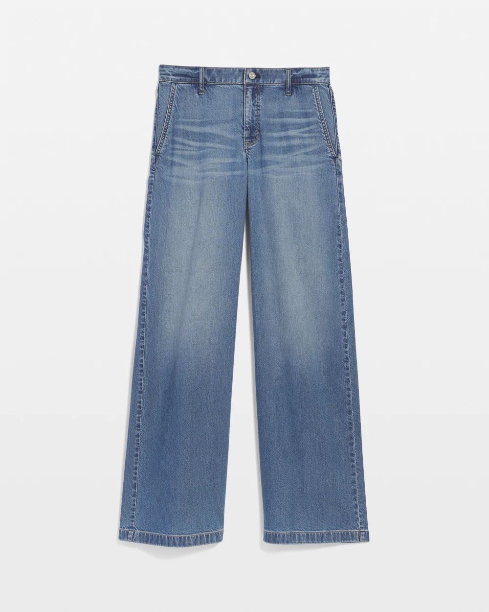 Mid-Rise Palazzo Jean | White House Black Market Mid-Rise Palazzo Jean | White House Black Market